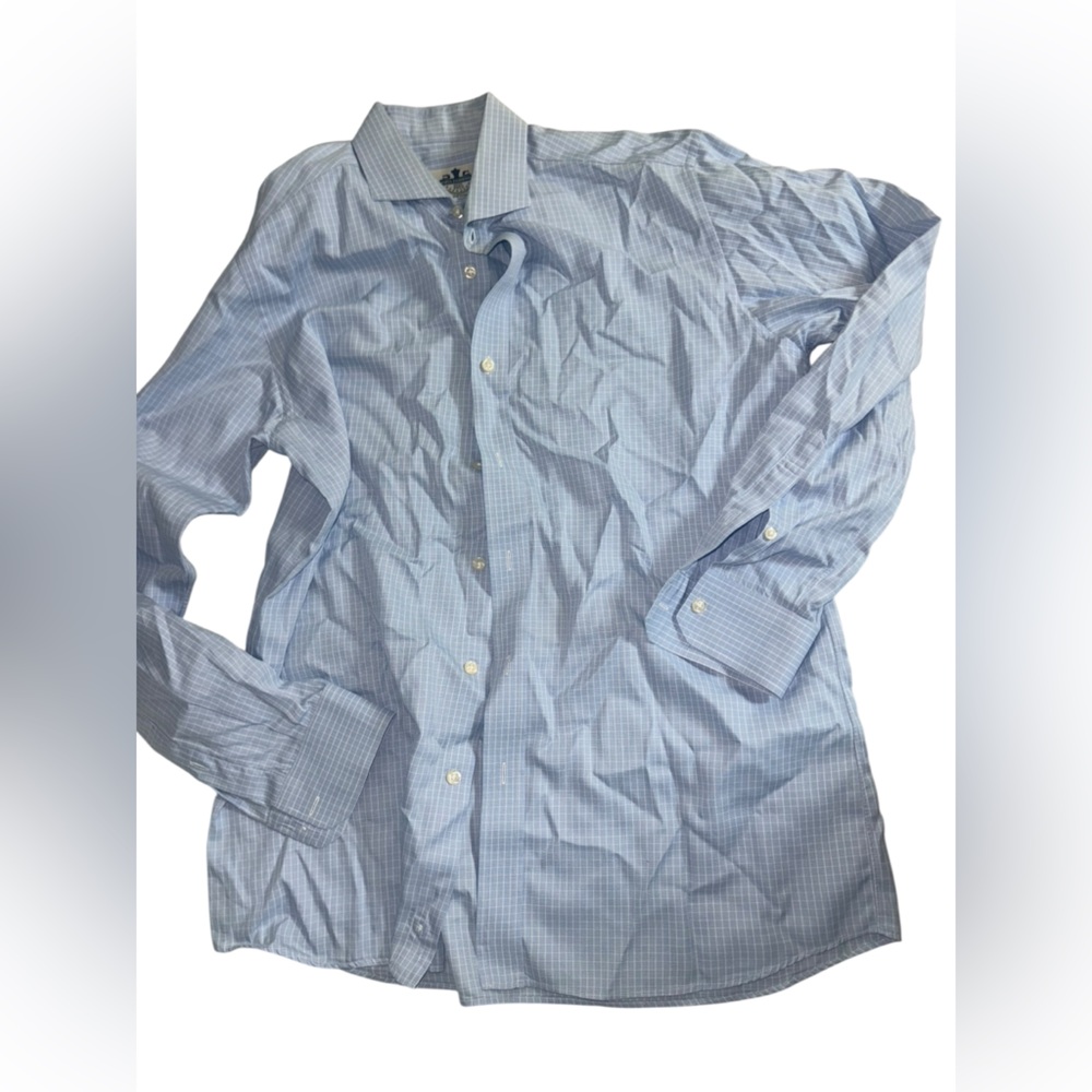 Elegant Light Blue Dress Shirt